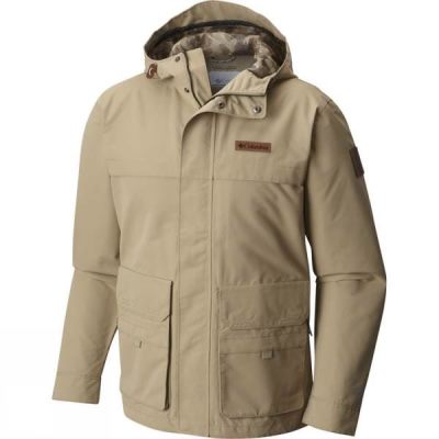 Chaquetas Columbia South Canyon Hombre Beige - Chile DSG496153